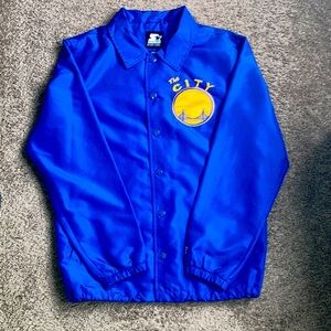 Starter Warriors Windbreaker